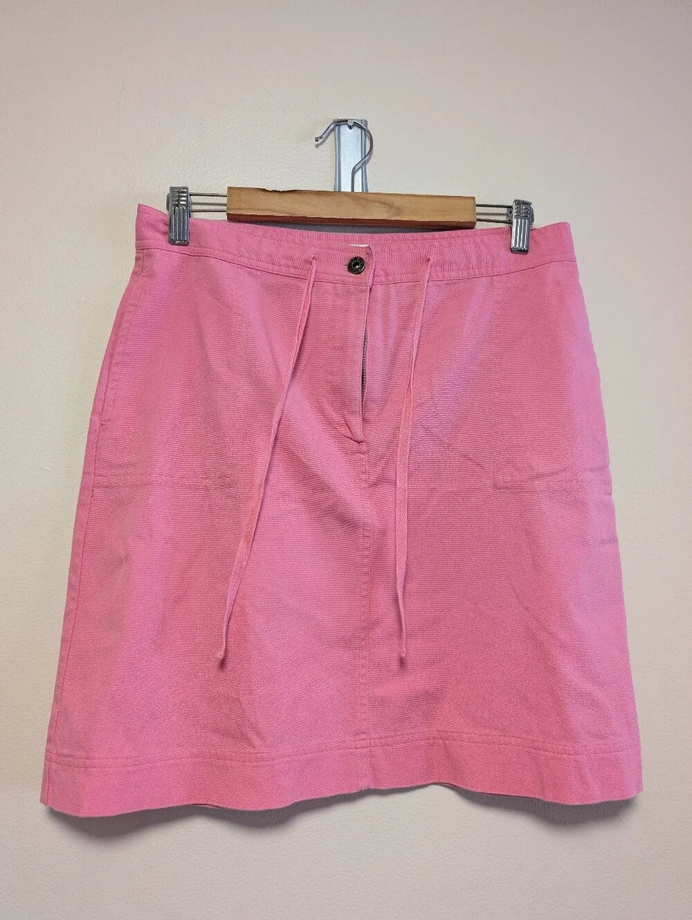 Christopher & Banks Pink Cotton Stretch Skirt Size 8